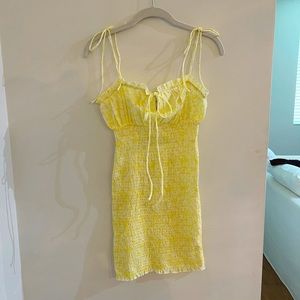 Korina Mini Dress Yellow